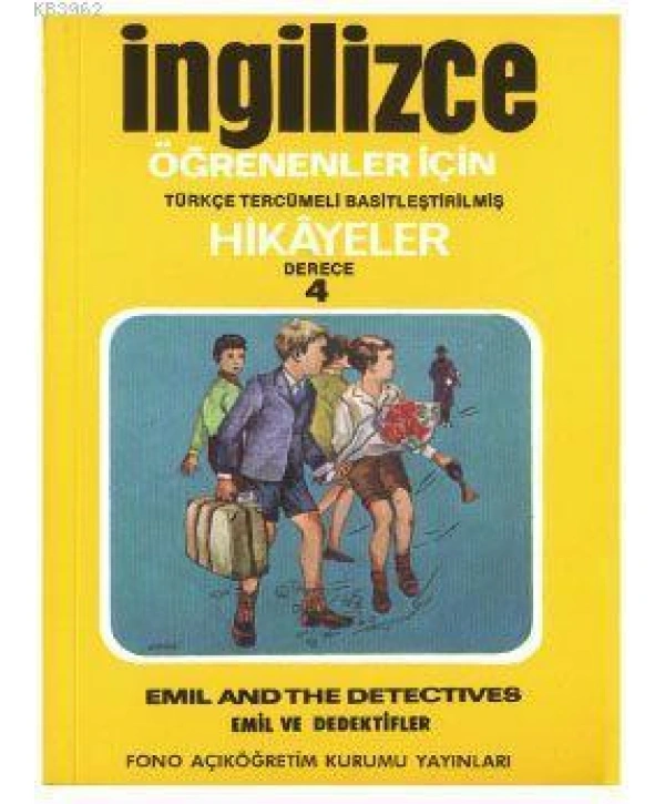 Türkçe Tercümeli, Basitleştirilmiş Hikayeler| Emil ve Dedektifler; Derece 4